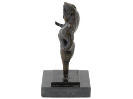 POLISH WOMAN BRONZE SCULPTURE BY ELIE NADELMAN