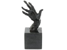 FRENCH HAND BRONZE SCULPTURE AFTER AUGUSTE RODIN