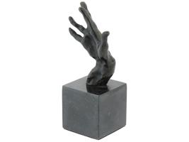 FRENCH HAND BRONZE SCULPTURE AFTER AUGUSTE RODIN