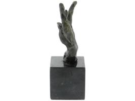 FRENCH HAND BRONZE SCULPTURE AFTER AUGUSTE RODIN