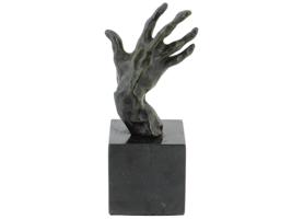 FRENCH HAND BRONZE SCULPTURE AFTER AUGUSTE RODIN