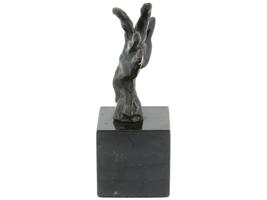 FRENCH HAND BRONZE SCULPTURE AFTER AUGUSTE RODIN