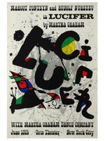 1975 MARTHA GRAHAM LUCIFER BALLET POSTER BY JOAN MIRO