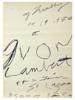 FIRST EDITION 1980 CY TWOMBLY EXHIBITION POSTER PIC-0