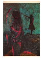 MEXICAN PRINT BY RUFINO TAMAYO W CERTIFICATE