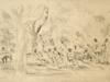 ANTIQUE BULGARIAN FRENCH ETCHING BY JULES PASCIN PIC-2