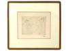 ANTIQUE BULGARIAN FRENCH ETCHING BY JULES PASCIN PIC-0