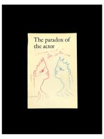 PARADOX OF ACTOR PANCIL PAINTING ATTR TO JEAN COCTEAU