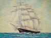 MID CENT AMERICAN NAUTICAL PRINT ON CANVAS BY J. LINKS PIC-1
