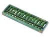 CHINESE CARVED NATURAL DEEP GREEN HETIAN JADE ABACUS PIC-1