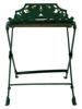 VINTAGE ART DECO OSCAR BRUNO BACH IRON BENCH STOOL PIC-2