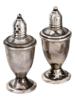 DUCHIN WEIGHTED STERLING SALT AND PEPPER SHAKERS PIC-0