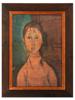 VTG PRINT ON WOOD PANEL AFTER AMEDEO MODIGLIANI PIC-0