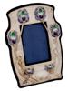 ENGLISH ART NOUVEAU KNOX CYMRIC SILVER ENAMEL FRAME PIC-1