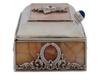 RUSSIAN 88 SILVER MOSAIC RUBY JASPER PRESENTATION BOX PIC-2