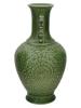 ANTIQUE CHINESE QING DYNASTY GREEN PORCELAIN VASE PIC-3
