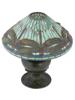 TIFFANY AND CO LEADED GLASS DRAGONFLY TABLE LAMP PIC-1