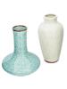 VINTAGE CHINESE CRACKLE GLAZE PORCELAIN VASES PIC-1