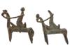 KOTOKO BRONZE FIGURINES FROM CHAD CENTRAL AFRICA PIC-1