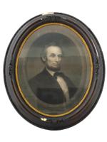 ANTIQUE AMERICAN ENGRAVING PORTRAIT OF PRESIDENT LINCOLN