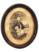 ANTIQUE AMERICAN LITHOGRAPH PORTRAIT OF PRESIDENT GRANT