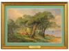 19TH C AMERICAN WATERCOLOR BY MARY JOSEPHINE WALTERS PIC-0