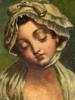 FEMALE PORTRAIT OIL PAINTING AFTER JEAN BAPTISTE GREUZE PIC-1