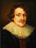 MINIATURE PORTRAIT PAINTING AFTER ANTHONY VAN DYCK PIC-1