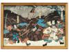 ANTIQUE JAPANESE WOODBLOCK BY UTAGAWA KUNIYOSHI PIC-0