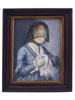 ANTIQUE 19TH C MINIATURE PAINTING ON PORCELAIN PIC-0