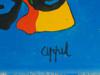 MID CENT ABSTRACT GOUACHE PAINTING BY KAREL APPEL PIC-2