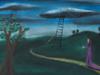 AMERICAN WOMAN OIL PAINTING BY GERTRUDE ABERCROMBIE PIC-1