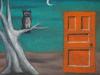 SURREAL AMERICAN OIL PAINTING BY GERTRUDE ABERCROMBIE PIC-1
