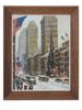ATTR TO GUY WIGGINS NEW YORK CITYSCAPE OIL PAINTING PIC-0