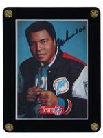 1992 SPORT CARD MUHAMMAD ALI CASSIUS CLAY AUTOGRAPHED