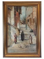 RUSSIAN ORIENTAL OIL PAINTING BY RICHARD ZOMMER