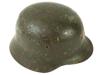 POST WWII SPANISH MILITARY STEEL HELMET PIC-0