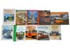 LOT AMERICAN ENGLISH BUSES TRAMS TRANSPORT BOOKS PIC-0