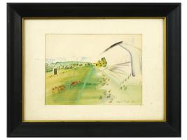 FRENCH LITHOGRAPH COURSES A DEAUVILLE BY RAOUL DUFY