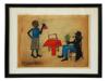 AFRO AMERICAN OIL PASTEL PAINTINGS BY BILL TRAYLOR PIC-2