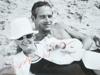 1969 PHOTO OF PAUL NEWMAN AND JOANNE WOODWARD SIGNED PIC-1