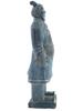 ANTIQUE CHINESE QING TERRACOTTA FIGURE OF A WARRIOR PIC-4