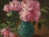 AMERICAN STILL LIFE OIL PAINTING BY GEORGE SCHULTZ PIC-1