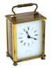 ENGLISH QUARTZ TABLE CLOCK BY TIFFANY AND CO PIC-0