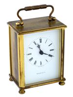 ENGLISH QUARTZ TABLE CLOCK BY TIFFANY AND CO