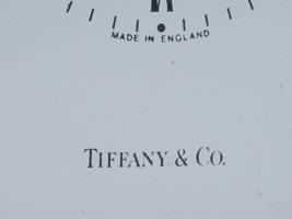 ENGLISH QUARTZ TABLE CLOCK BY TIFFANY AND CO