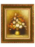 AMERICAN STILL LIFE OIL PAINTING BY ROY PASANAULT