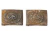 WWII NAZI GERMAN THIRD REICH ENLISTED BELT BUCKLES PIC-1