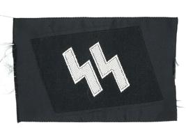 WWII NAZI GERMAN FABRIC UNIFORM PATCHES 15 ITEMS