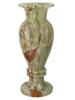 MODERN ITALIAN MANNER HAND CARVED NATURAL ONYX VASE PIC-0